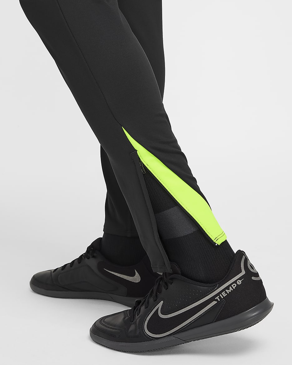 Nike Pantalon largo Dri Fit Strike Unisex Anthracite Volt Volt L